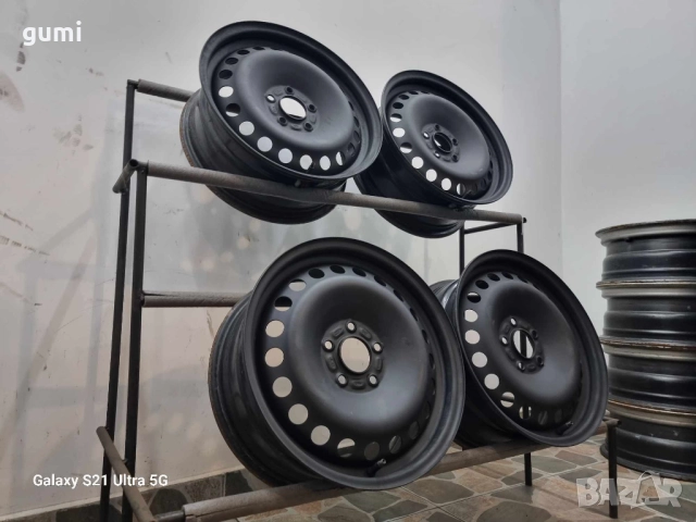 4бр 16ски джанти за FORD FOCUS, C-MAX 5x108mm A161130 , снимка 6 - Гуми и джанти - 52621263