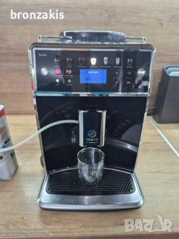Saeco Xelsis - пиано черно (SM7580/00) , внос от Австрия, снимка 9 - Кафемашини - 53641166