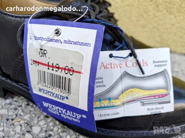 SARTORI Обувки Мъжки Чисто нови Made in Italy 100 ПРОЦЕНТА ВИСОКОКАЧЕСТВЕНА КОЖА, снимка 3 - Ежедневни обувки - 48048604