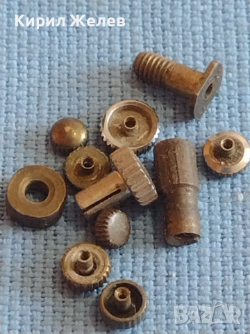 Лот части за часовници 11 броя стари редки за КОЛЕКЦИЯ ЧАСТИ 43666, снимка 3 - Антикварни и старинни предмети - 44836942