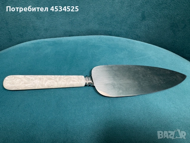 Елегантни лопатки за сервиране на торта – Италия и Sheffield, снимка 6 - Други ценни предмети - 53394507