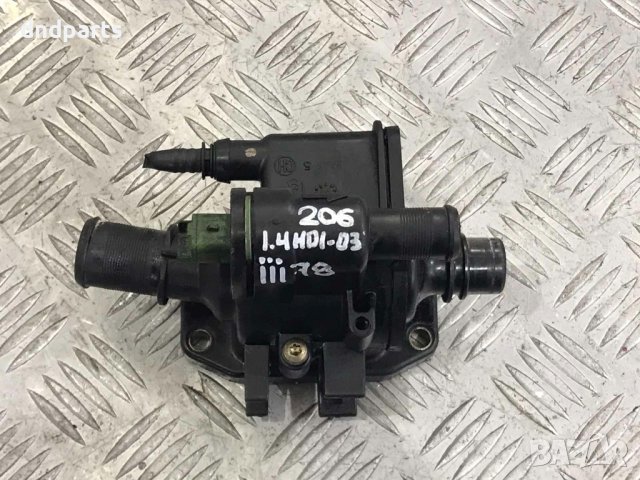 Корпус термостат Peugeot 206,1.4HDI,2003г.
