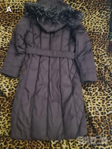 Дълго шушляково зимно яке , снимка 2 - Якета - 53623989