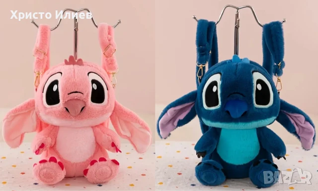 Раница 3D Плюшена Лило и Стич Disney Lilo & Stitch, снимка 6 - Плюшени играчки - 47194817