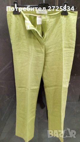 Панталон Max Mara, 100% лен, размер IT 44 D40, снимка 11 - Панталони - 35039217