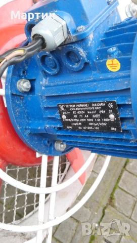 Промишлен вентилатор 410мм, снимка 2 - Други машини и части - 53652609