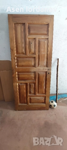 Входна врата от орех , снимка 2 - Входни врати - 51527974
