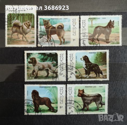Лаос кучета 1986г.