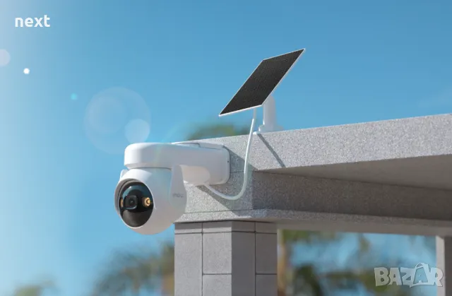 Безжична външна Wi-Fi камера Dahua IMOU Cell PT Lite с батерия и соларен панел + Гаранция 24 месеца, снимка 3 - IP камери - 49008358