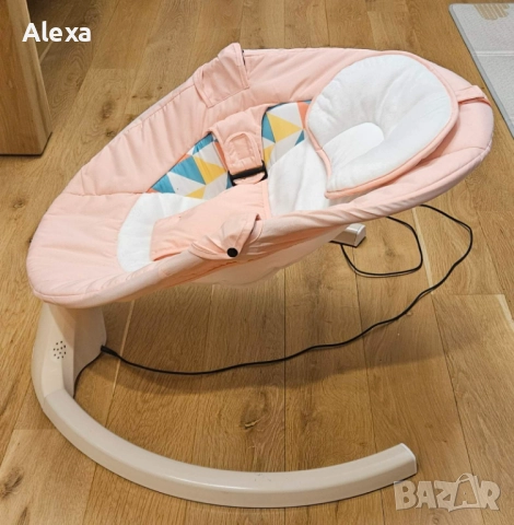 Бебешка електрическа люлка Little bird, снимка 3 - Детски люлки - 51913656