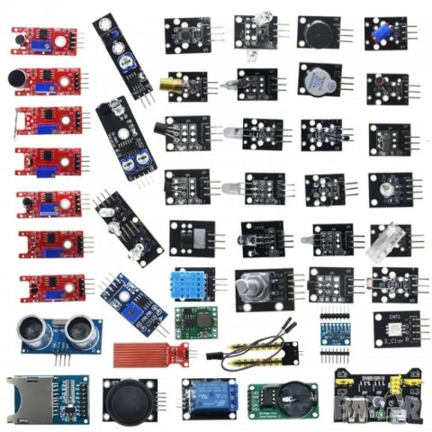 Комплект от 45 сензора за Ардуино, снимка 1