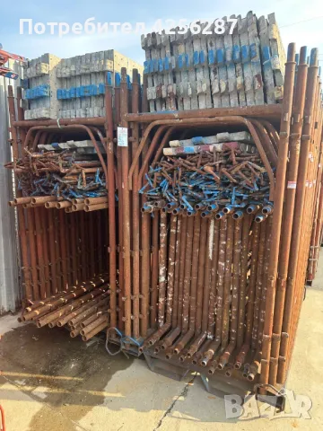 Италианско Строително Фасадно рамково скеле Goffi, снимка 4 - Други машини и части - 48412657