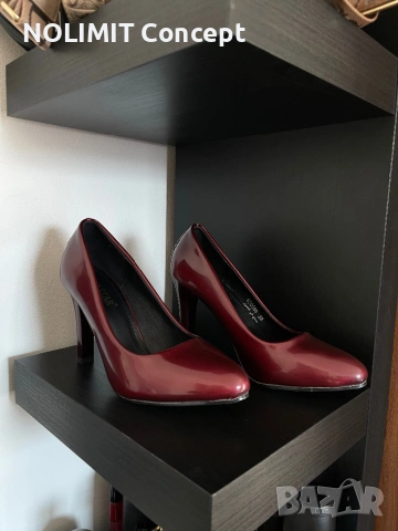 Дамски обувки с ток, снимка 4 - Дамски обувки на ток - 53408226