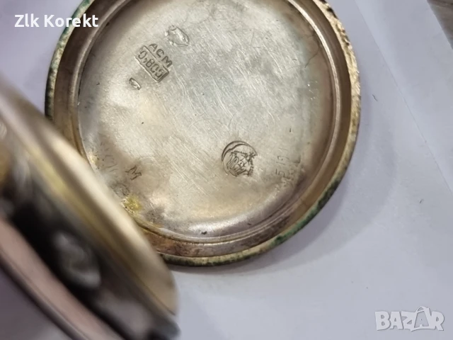 Стар сребърен часовник , снимка 10 - Антикварни и старинни предмети - 50784188