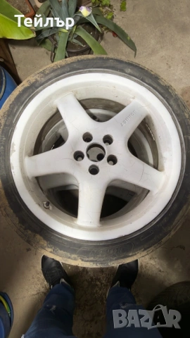 Джанти с гуми 5х100 225/45/R17, снимка 4 - Гуми и джанти - 53575942