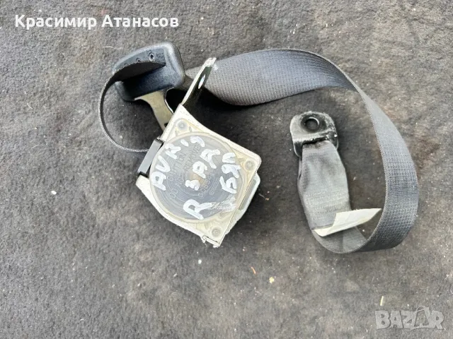 C093101. Предпазен колан заден десен за Тойота Аурис. 7P1630