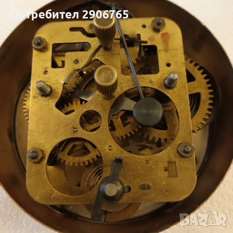 Часовник будилник PRIM Jilent Чехословакия работещ, снимка 8 - Антикварни и старинни предмети - 52665073