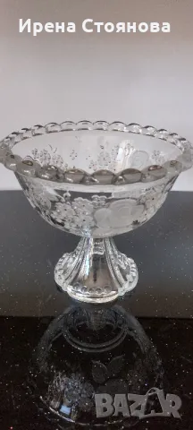 Фруктиера/бонбониера Walther Glas, серия Annette, кристалин.