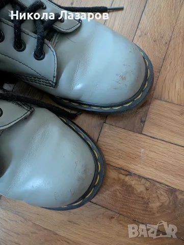 Dr. Martens ботуши от естествена кожа , снимка 4 - Дамски ботуши - 56162528