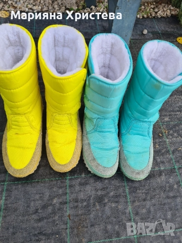 топли ботуши , снимка 4 - Дамски апрески - 51811272