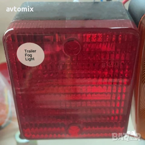 Магнитни стопове за ремарке със светлоотразители 2 броя, светлина за мъгла и окабеляване, снимка 5 - Аксесоари и консумативи - 53464292