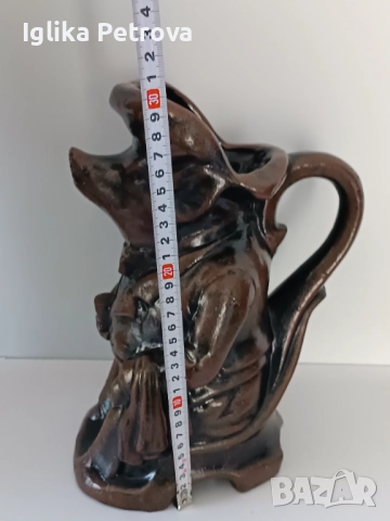 Ретро, винтидж,керамична кана, снимка 8 - Антикварни и старинни предмети - 51793534