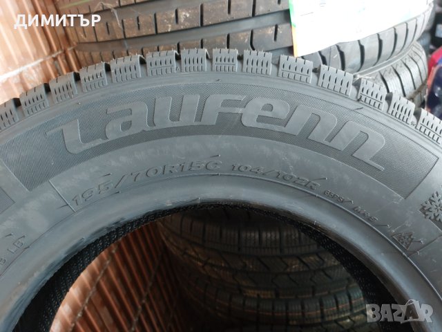 4бр.НОВИ зимни LAUFENN 195/70/15C DOT3322-ЦЕНАТА Е ЗА БРОЙ, снимка 4 - Гуми и джанти - 42665698