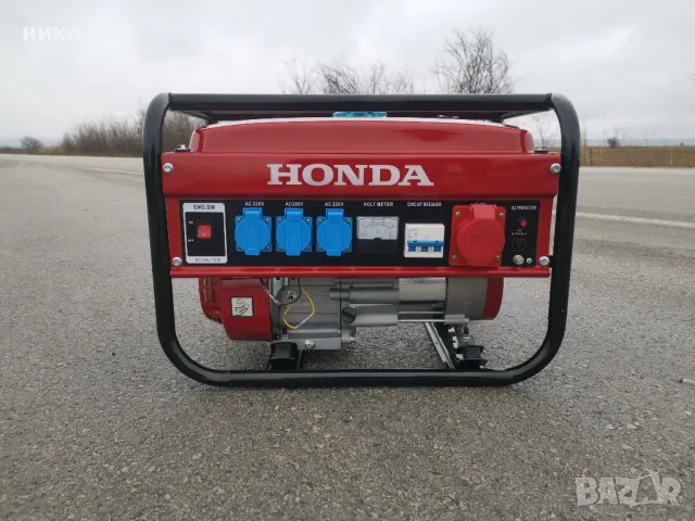 HONDA 6,5KW Бензинов Генератор за Ток 