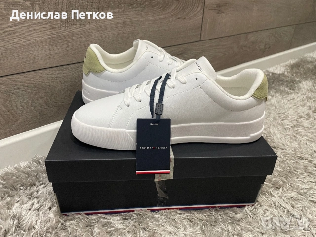 Мъжки  бели кецове Tommy Hilfinger