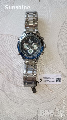 MARTYN LINE --> Dual Time CHRONOGRAPH - Special edition, снимка 3 - Мъжки - 41882303