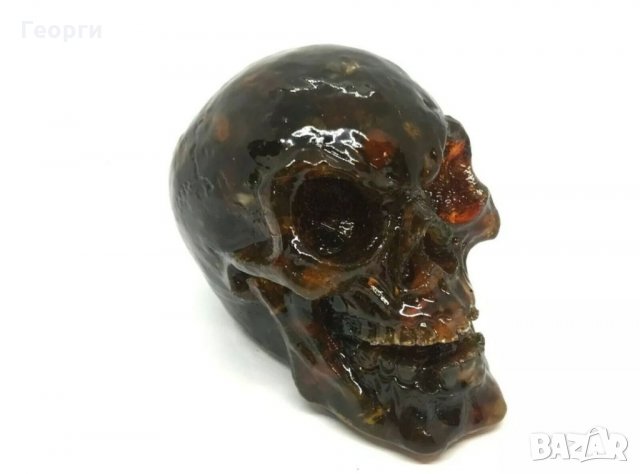 Масивна фигура от Балтийски кехлибар , снимка 2 - Други ценни предмети - 34636815