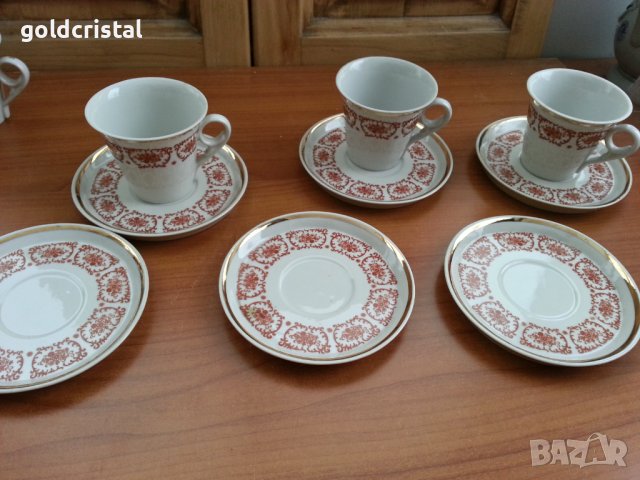 Стар български порцелан чаши за кафе , снимка 7 - Антикварни и старинни предмети - 39815648