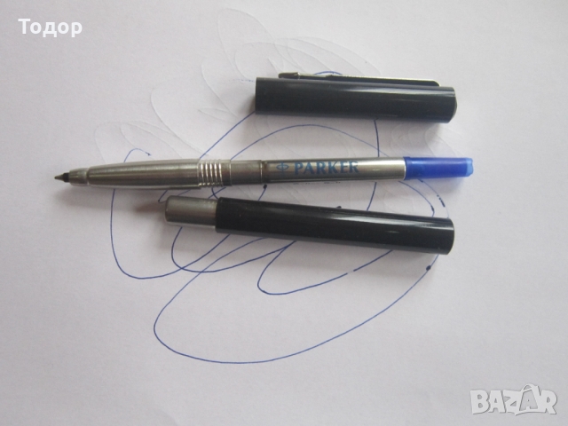 Страхотен химикал химикалка Паркер в кутия , снимка 6 - Ученически пособия, канцеларски материали - 36087193