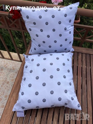 Рекламни лицензирани възглавници за декорация VW 🇩🇪 , снимка 6 - Аксесоари и консумативи - 40293777