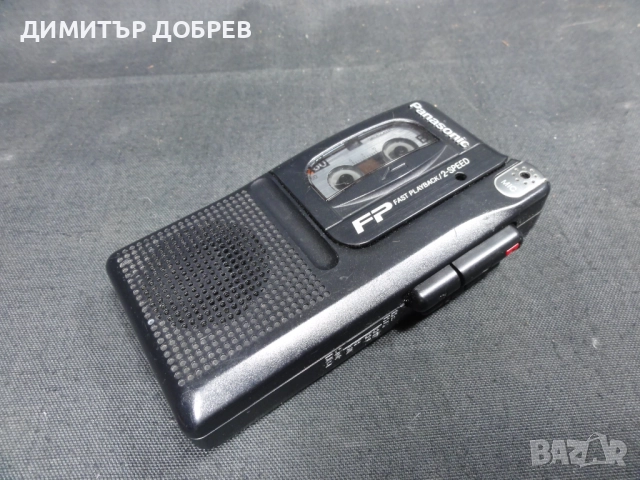 СТАР РЕТРО КАСЕТЕН ДИКТОФОН MICROCASSETTE RECORDER PANASONIC RM-202, снимка 2 - Микрофони - 52335191
