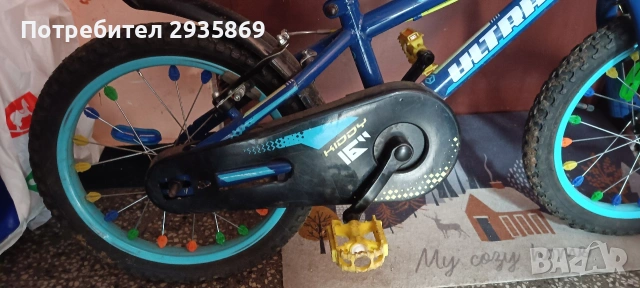 Колело 16 инча за момче 4-6 г