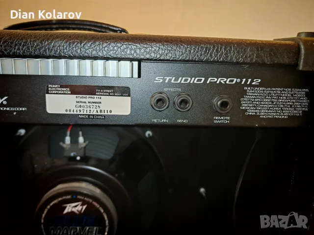 Peavey Bandit Red Stripe, снимка 12 - Китари - 55944549