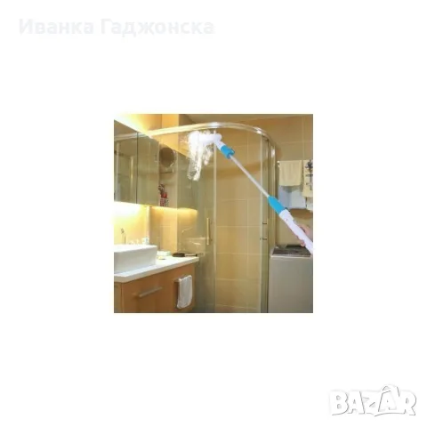 Електрическа четка за почистване на баня Spin scrubber, снимка 6 - Мопове, кофи, четки и метли - 55843995