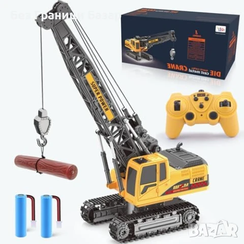 Нов Детски Строителен Кран 1:14 – Реалистичен Модел RC Играчка за деца