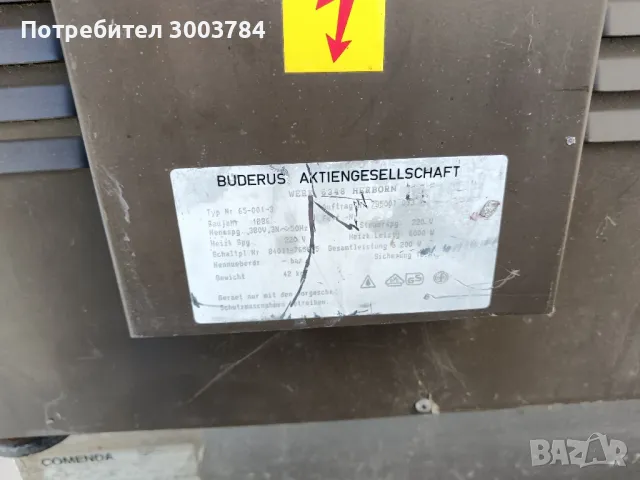 конвектомат , снимка 2 - Обзавеждане на кухня - 50090692