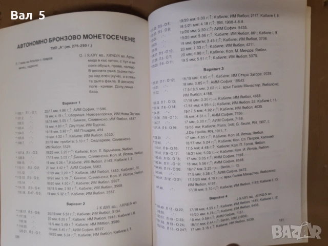 Монетосеченето на КАБИЛЕ - Д . Драганов 1993 г . Каталог, снимка 4 - Специализирана литература - 53621085