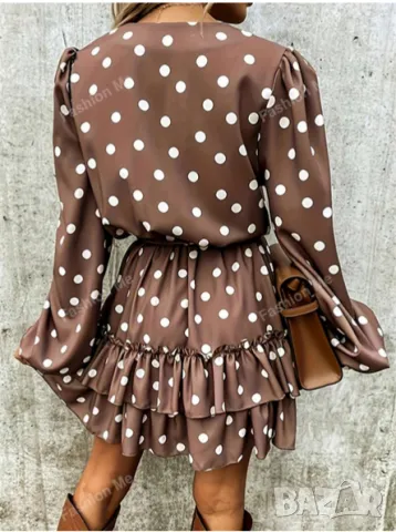 Нова рокля на точки, снимка 2 - Рокли - 49500708