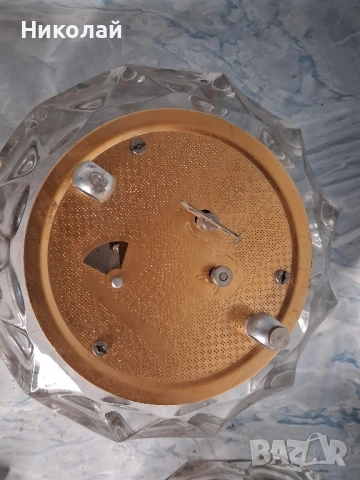 Съветски настолен часовник Маяк Кристал за Части Ремонт, снимка 10 - Колекции - 52389091