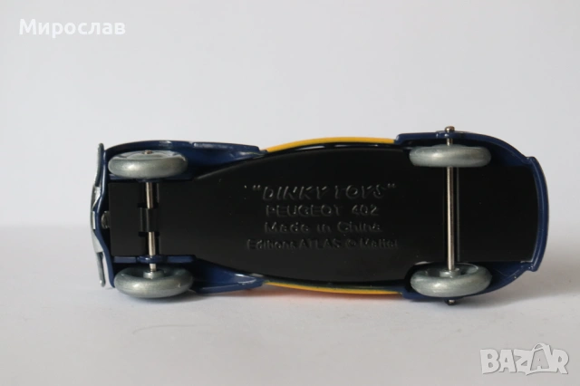 DINKY TOYS PEUGEOT 402 МОДЕЛ КОЛИЧКА, снимка 7 - Колекции - 53236727