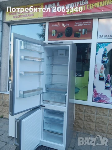 ХЛАДИЛНИК С ФРИЗЕР SIEMENS A+++, снимка 3 - Хладилници - 50541259