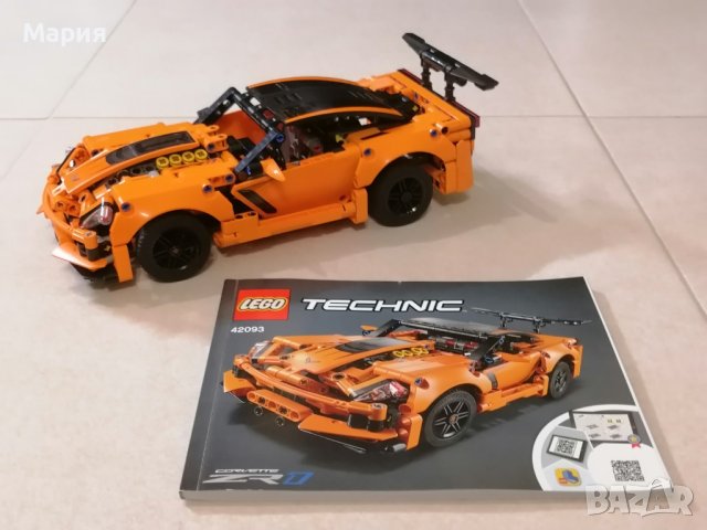 Lego 42093 Technic Chevrolet Corvette , снимка 3 - Конструктори - 41100261