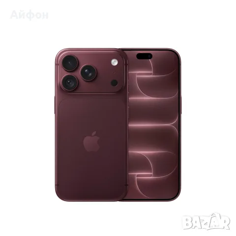 НОВ! USA*ЛИЗИНГ* iPhone 18 Pro 256Gb Burgundy E-Sim, снимка 5 - Apple iPhone - 56197295