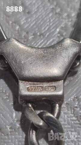 Сребърен ключодържател 925 Италия , снимка 4 - Други - 44297444