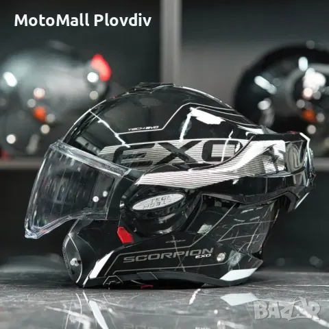 Scorpion Exo-Tech Evo Traveller Black-White, снимка 2 - Аксесоари и консумативи - 50433897