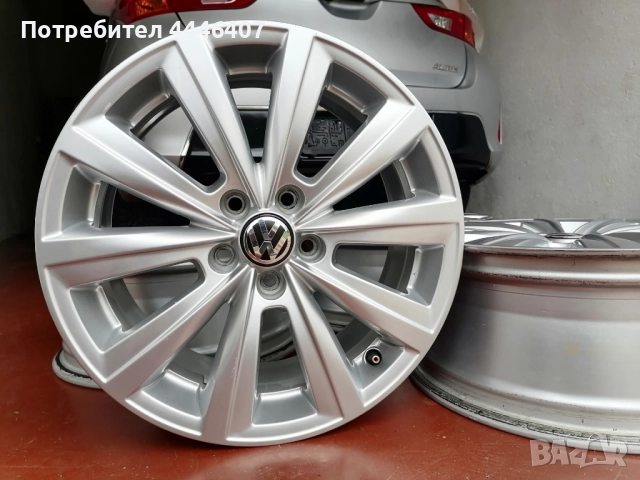 Оригинални джанти 16" 5х100 VW, снимка 6 - Гуми и джанти - 52309586